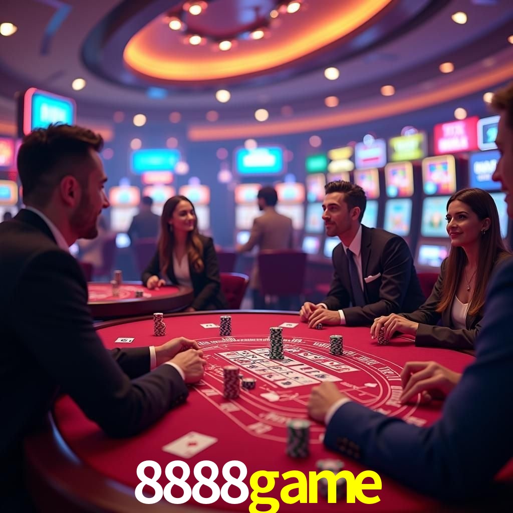 Interface do App 8888game